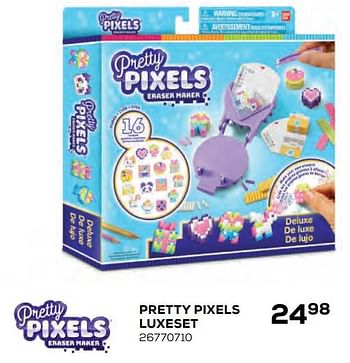 Aanbiedingen Pretty pixels luxeset - Pretty Pixels - Geldig van 22/10/2021 tot 07/12/2021 bij Supra Bazar