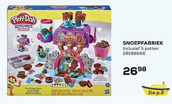 Aanbiedingen Snoepfabriek - Hasbro - Geldig van 22/10/2021 tot 07/12/2021 bij Supra Bazar