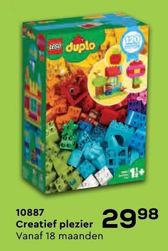 Aanbiedingen 10887 creatief plezier - Lego - Geldig van 22/10/2021 tot 07/12/2021 bij Supra Bazar