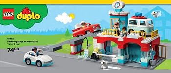 Aanbiedingen 10948 parkeergarage en wasstraat - Lego - Geldig van 22/10/2021 tot 07/12/2021 bij Supra Bazar
