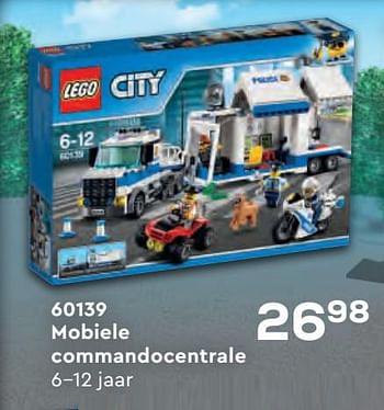 Aanbiedingen 60139 mobiele commandocentrale - Lego - Geldig van 22/10/2021 tot 07/12/2021 bij Supra Bazar