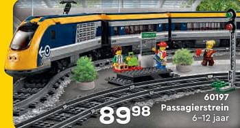 Aanbiedingen 60197 passagierstrein - Lego - Geldig van 22/10/2021 tot 07/12/2021 bij Supra Bazar