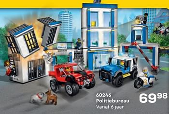Aanbiedingen 60246 politiebureau - Lego - Geldig van 22/10/2021 tot 07/12/2021 bij Supra Bazar