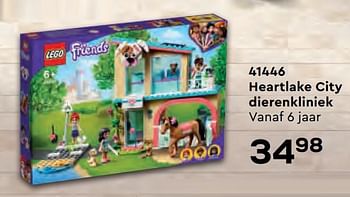 Aanbiedingen 41446 heartlake city dierenkliniek - Lego - Geldig van 22/10/2021 tot 07/12/2021 bij Supra Bazar