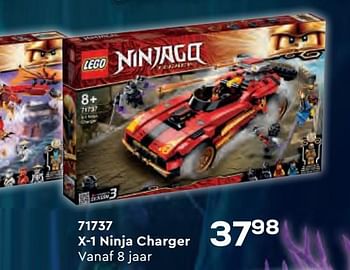 Aanbiedingen 71737 x-1 ninja charger - Lego - Geldig van 22/10/2021 tot 07/12/2021 bij Supra Bazar
