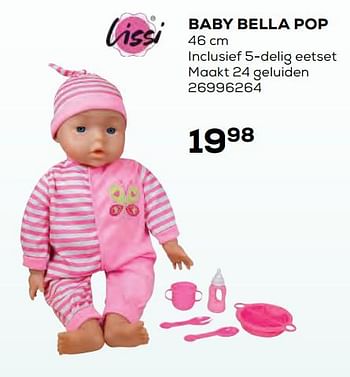 Aanbiedingen Baby bella pop - Lissi Dolls - Geldig van 22/10/2021 tot 07/12/2021 bij Supra Bazar