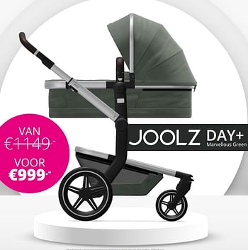 Aanbiedingen Joolz day+ marvellous green - Joolz - Geldig van 24/10/2021 tot 30/10/2021 bij Baby & Tiener Megastore