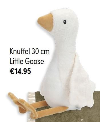 Aanbiedingen Knuffel little goose - Little Dutch - Geldig van 24/10/2021 tot 30/10/2021 bij Baby & Tiener Megastore