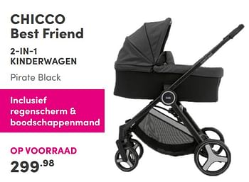 Aanbiedingen Chicco best friend 2-in-1 kinderwagen - Chicco - Geldig van 24/10/2021 tot 30/10/2021 bij Baby & Tiener Megastore