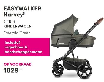 Aanbiedingen Easywalker harvey3 2-in-1 kinderwagen - Easywalker - Geldig van 24/10/2021 tot 30/10/2021 bij Baby & Tiener Megastore