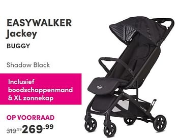 Aanbiedingen Easywalker jackey buggy - Easywalker - Geldig van 24/10/2021 tot 30/10/2021 bij Baby & Tiener Megastore