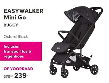 Aanbiedingen Easywalker mini go buggy - Easywalker - Geldig van 24/10/2021 tot 30/10/2021 bij Baby & Tiener Megastore