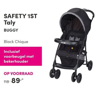 Aanbiedingen Safety 1st taly buggy - Safety 1st - Geldig van 24/10/2021 tot 30/10/2021 bij Baby & Tiener Megastore