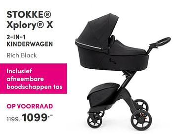 Aanbiedingen Stokke xplory x 2-in-1 kinderwagen - Stokke - Geldig van 24/10/2021 tot 30/10/2021 bij Baby & Tiener Megastore