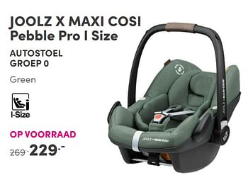 Aanbiedingen Joolz x maxi cosi pebble pro i size autostoel - Joolz - Geldig van 24/10/2021 tot 30/10/2021 bij Baby & Tiener Megastore