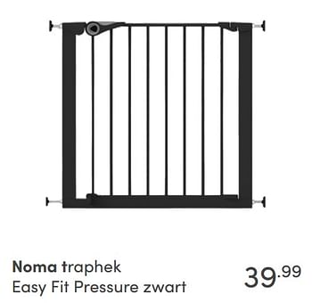 Aanbiedingen Noma traphek easy fit pressure zwart - Noma  - Geldig van 24/10/2021 tot 30/10/2021 bij Baby & Tiener Megastore