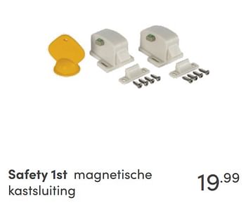 Aanbiedingen Safety 1st magnetische kastsluiting - Safety 1st - Geldig van 24/10/2021 tot 30/10/2021 bij Baby & Tiener Megastore