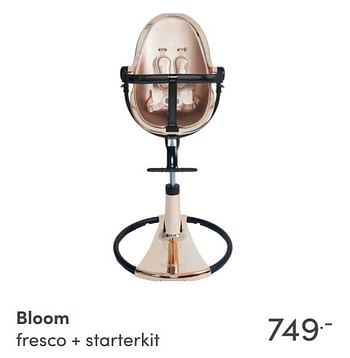 Aanbiedingen Bloom fresco + starterkit - Bloom - Geldig van 24/10/2021 tot 30/10/2021 bij Baby & Tiener Megastore