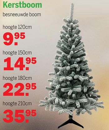 Aanbiedingen Kerstboom - Huismerk - Van Cranenbroek - Geldig van 24/10/2021 tot 14/11/2021 bij Van Cranenbroek
