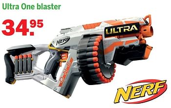 Aanbiedingen Ultra one blaster - Hasbro - Geldig van 24/10/2021 tot 14/11/2021 bij Van Cranenbroek
