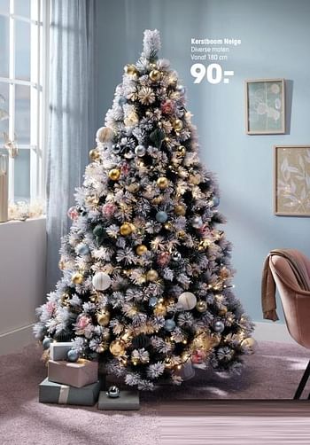 Aanbiedingen Kerstboom neige - Huismerk - Kwantum - Geldig van 01/11/2021 tot 07/11/2021 bij Kwantum