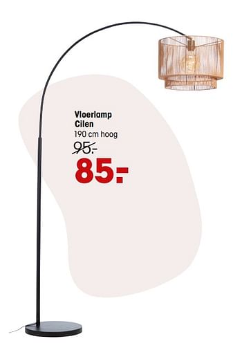 Aanbiedingen Vloerlamp cilen - Huismerk - Kwantum - Geldig van 01/11/2021 tot 07/11/2021 bij Kwantum
