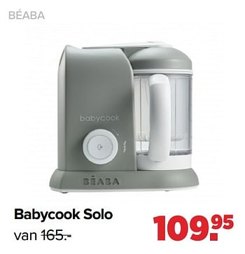 Aanbiedingen Béaba babycook solo - Beaba - Geldig van 25/10/2021 tot 04/12/2021 bij Baby-Dump