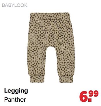 Aanbiedingen Legging panther - Baby look - Geldig van 25/10/2021 tot 04/12/2021 bij Baby-Dump