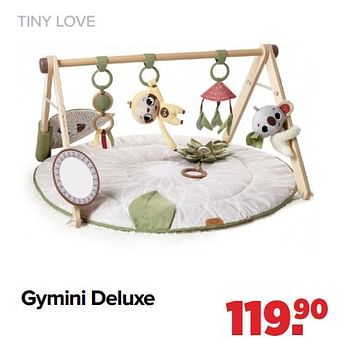 Aanbiedingen Gymini deluxe - Tiny Love - Geldig van 25/10/2021 tot 04/12/2021 bij Baby-Dump