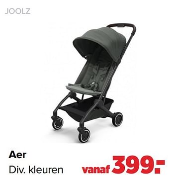 Aanbiedingen Joolz aer - Joolz - Geldig van 25/10/2021 tot 04/12/2021 bij Baby-Dump