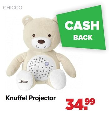 Aanbiedingen Knuffel projector - Chicco - Geldig van 25/10/2021 tot 04/12/2021 bij Baby-Dump