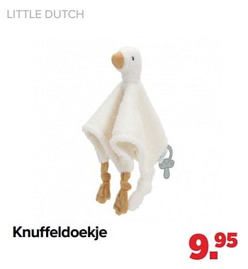 Aanbiedingen Knuffeldoekje - Little Dutch - Geldig van 25/10/2021 tot 04/12/2021 bij Baby-Dump