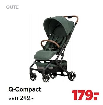 Aanbiedingen Q-compact - Qute  - Geldig van 25/10/2021 tot 04/12/2021 bij Baby-Dump