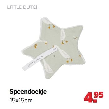 Aanbiedingen Speendoekje - Little Dutch - Geldig van 25/10/2021 tot 04/12/2021 bij Baby-Dump