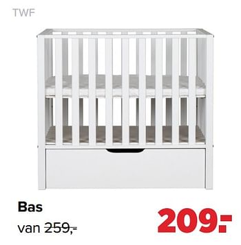 Aanbiedingen Twf bas - TWF - Geldig van 25/10/2021 tot 04/12/2021 bij Baby-Dump