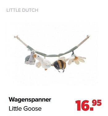 Aanbiedingen Wagenspanner little goose - Little Dutch - Geldig van 25/10/2021 tot 04/12/2021 bij Baby-Dump