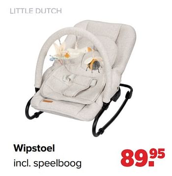 Aanbiedingen Wipstoel - Little Dutch - Geldig van 25/10/2021 tot 04/12/2021 bij Baby-Dump
