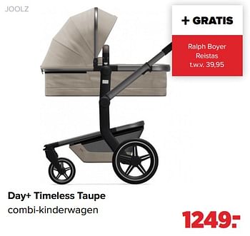 Aanbiedingen Day+ timeless taupe combi-kinderwagen - Joolz - Geldig van 25/10/2021 tot 04/12/2021 bij Baby-Dump