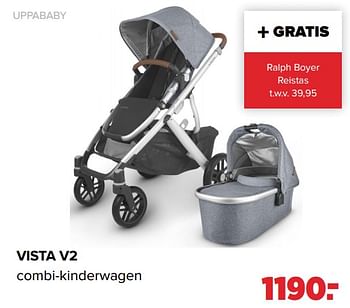 Aanbiedingen Vista v2 combi-kinderwagen - Uppababy - Geldig van 25/10/2021 tot 04/12/2021 bij Baby-Dump