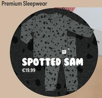 Aanbiedingen Premium sleepwear spotted sam - Feetje - Geldig van 31/10/2021 tot 06/11/2021 bij Baby & Tiener Megastore