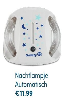 Aanbiedingen Nachtlampje automatisch - Safety 1st - Geldig van 31/10/2021 tot 06/11/2021 bij Baby & Tiener Megastore
