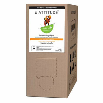 Aanbiedingen Attitude Afwasmiddel Citrus Zest 2 liter - Geldig van 08/10/2021 tot 25/11/2021 bij Plein