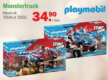Aanbiedingen Monstertruck - Playmobil - Geldig van 07/11/2021 tot 28/11/2021 bij Van Cranenbroek