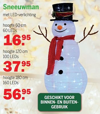 Aanbiedingen Sneeuwman - Huismerk - Van Cranenbroek - Geldig van 07/11/2021 tot 28/11/2021 bij Van Cranenbroek