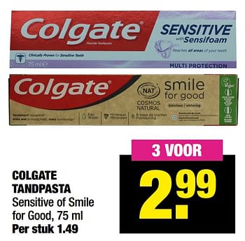 Aanbiedingen Colgate tandpasta - Colgate - Geldig van 08/11/2021 tot 21/11/2021 bij Big Bazar