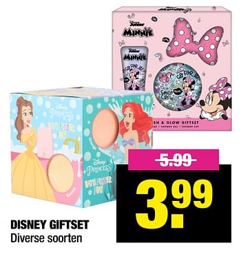 Aanbiedingen Disney giftset - Disney - Geldig van 08/11/2021 tot 21/11/2021 bij Big Bazar