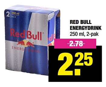 Aanbiedingen Red bull energydrink - Red Bull - Geldig van 08/11/2021 tot 21/11/2021 bij Big Bazar