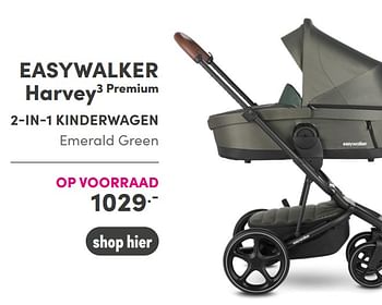 Aanbiedingen Easywalker harvey3 premium 2-in-1 kinderwagen - Easywalker - Geldig van 07/11/2021 tot 13/11/2021 bij Baby & Tiener Megastore