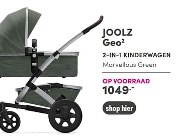 Aanbiedingen Joolz geo2 2-in-1 kinderwagen - Joolz - Geldig van 07/11/2021 tot 13/11/2021 bij Baby & Tiener Megastore