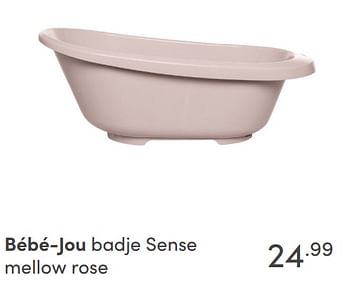 Aanbiedingen Bébé-jou badje sense mellow rose - Bebe-jou - Geldig van 07/11/2021 tot 13/11/2021 bij Baby & Tiener Megastore